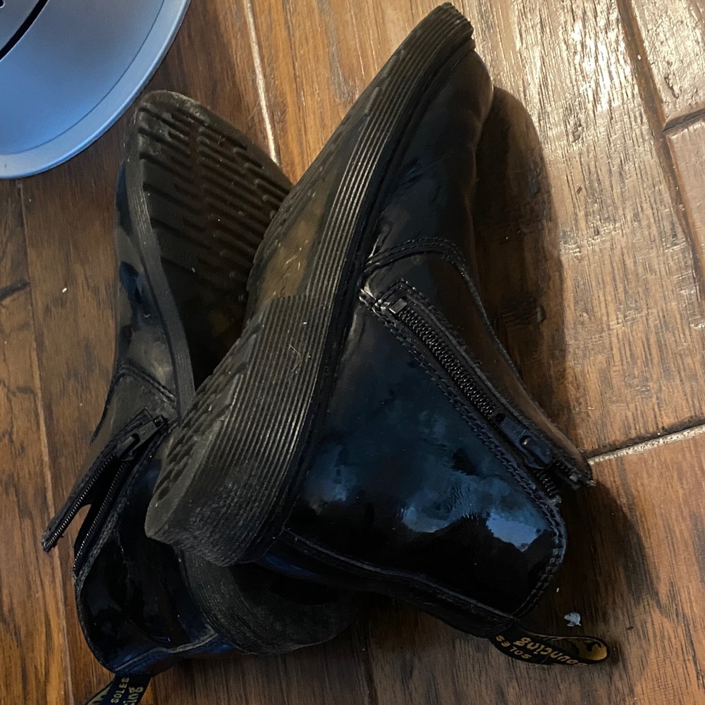 Dr. Marten Patent Leather Boots